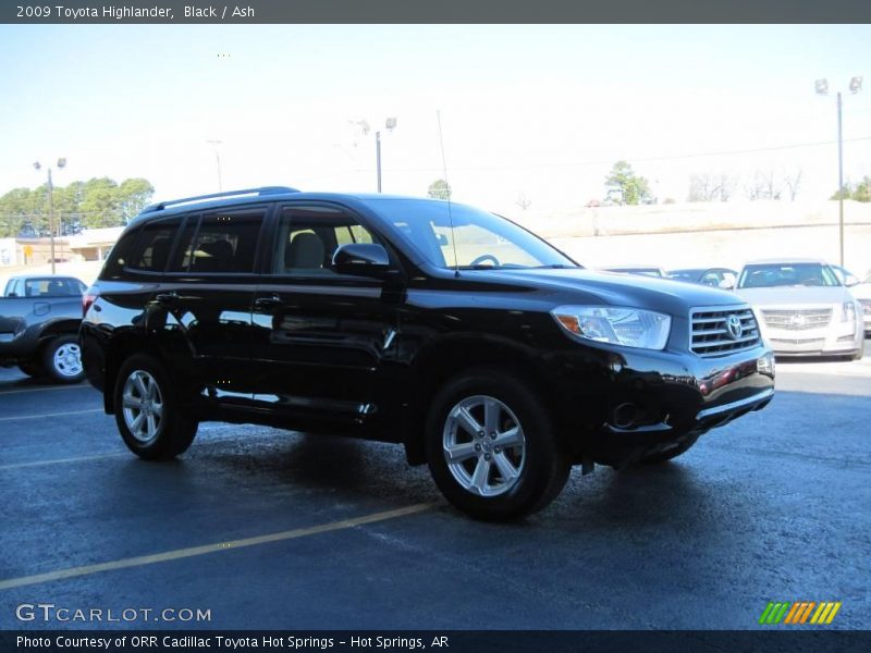 Black / Ash 2009 Toyota Highlander