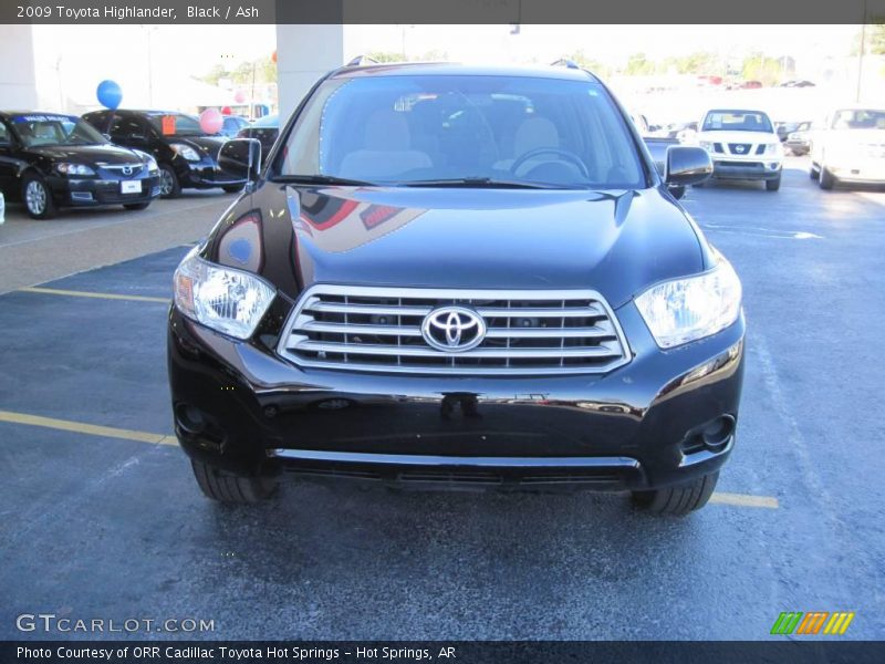 Black / Ash 2009 Toyota Highlander