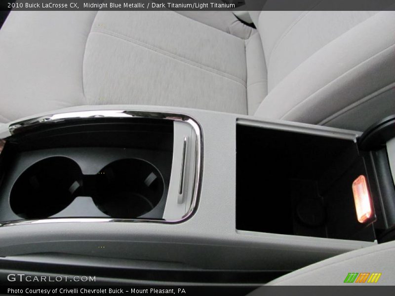 Midnight Blue Metallic / Dark Titanium/Light Titanium 2010 Buick LaCrosse CX