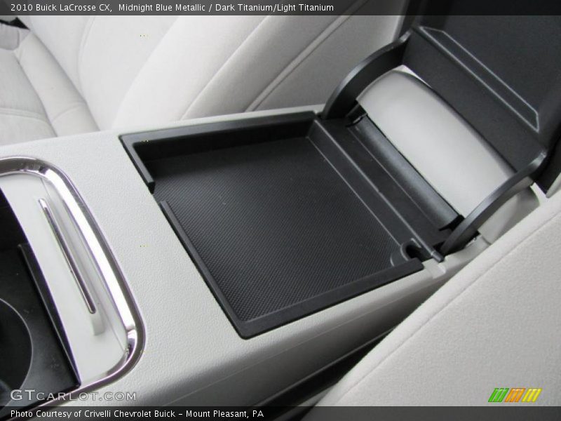 Midnight Blue Metallic / Dark Titanium/Light Titanium 2010 Buick LaCrosse CX