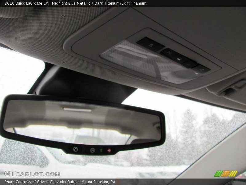 Midnight Blue Metallic / Dark Titanium/Light Titanium 2010 Buick LaCrosse CX