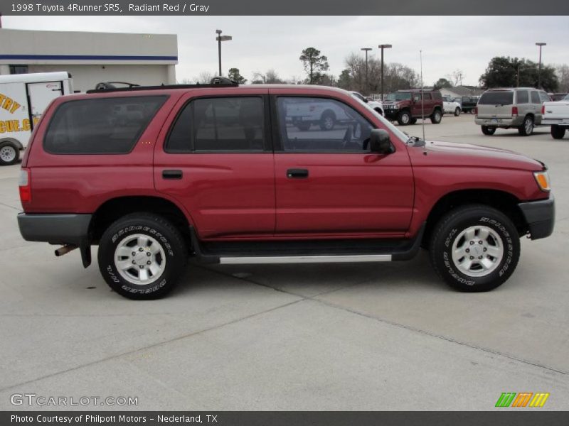 Radiant Red / Gray 1998 Toyota 4Runner SR5