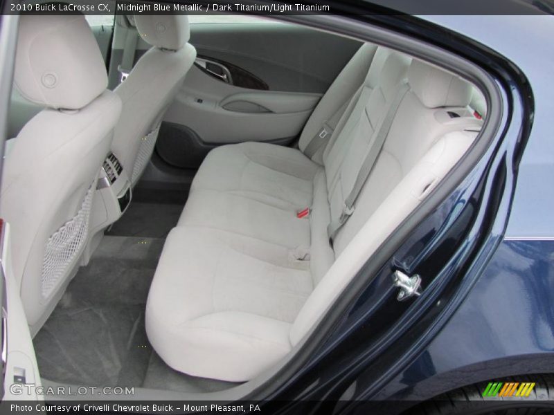 Midnight Blue Metallic / Dark Titanium/Light Titanium 2010 Buick LaCrosse CX