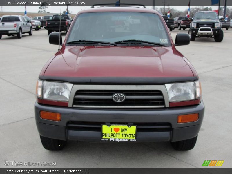 Radiant Red / Gray 1998 Toyota 4Runner SR5