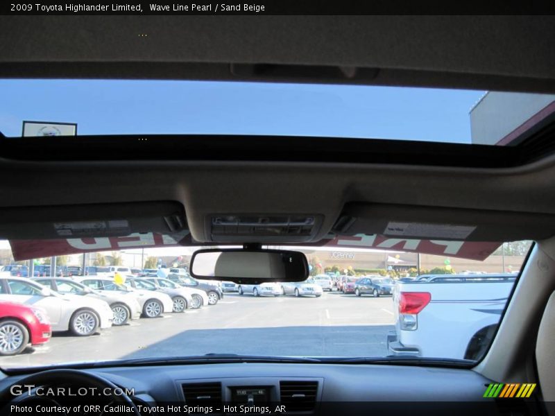 Wave Line Pearl / Sand Beige 2009 Toyota Highlander Limited