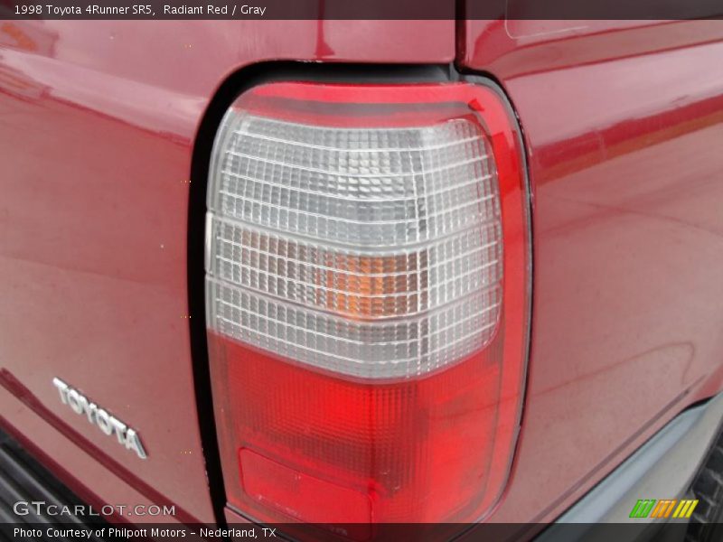 Radiant Red / Gray 1998 Toyota 4Runner SR5