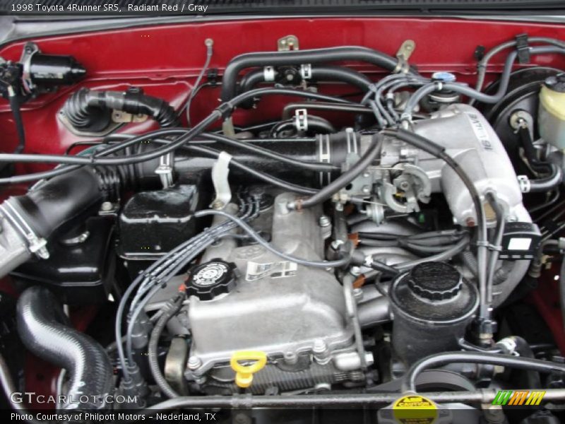 Radiant Red / Gray 1998 Toyota 4Runner SR5