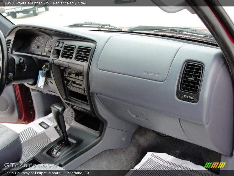 Radiant Red / Gray 1998 Toyota 4Runner SR5