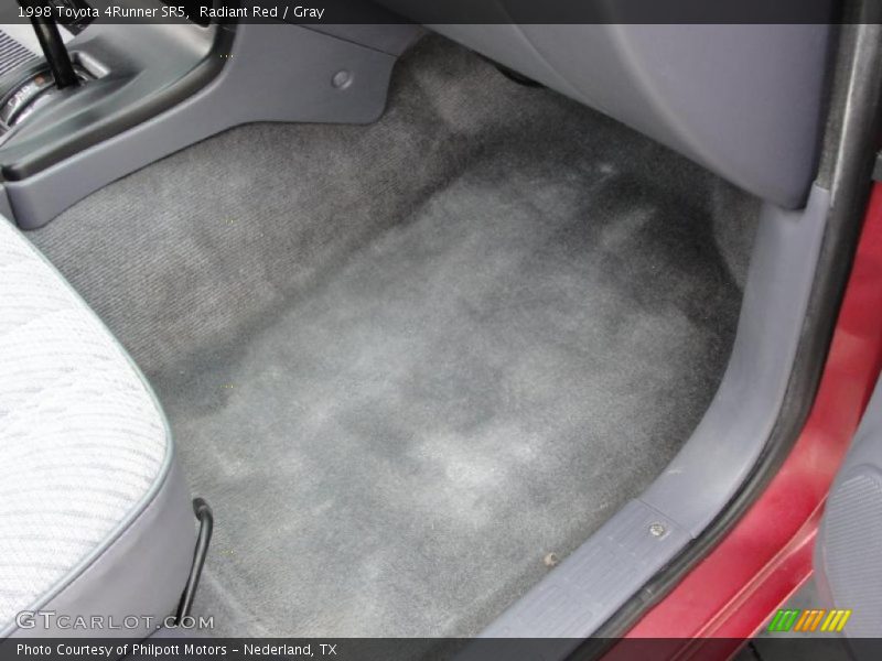 Radiant Red / Gray 1998 Toyota 4Runner SR5