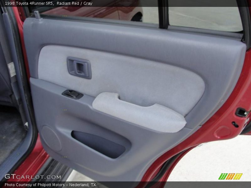 Radiant Red / Gray 1998 Toyota 4Runner SR5