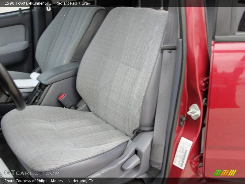 Radiant Red / Gray 1998 Toyota 4Runner SR5