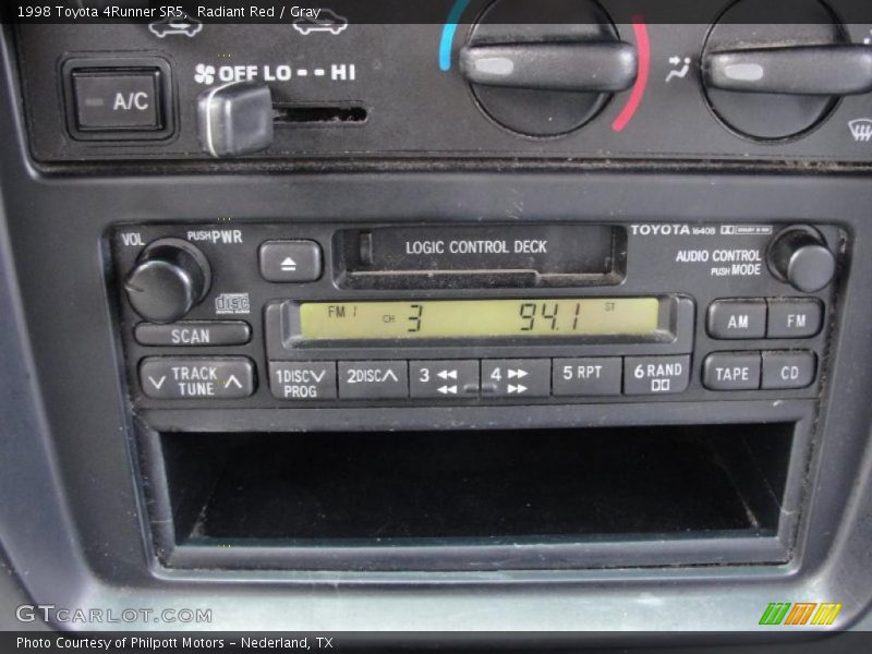 Radiant Red / Gray 1998 Toyota 4Runner SR5