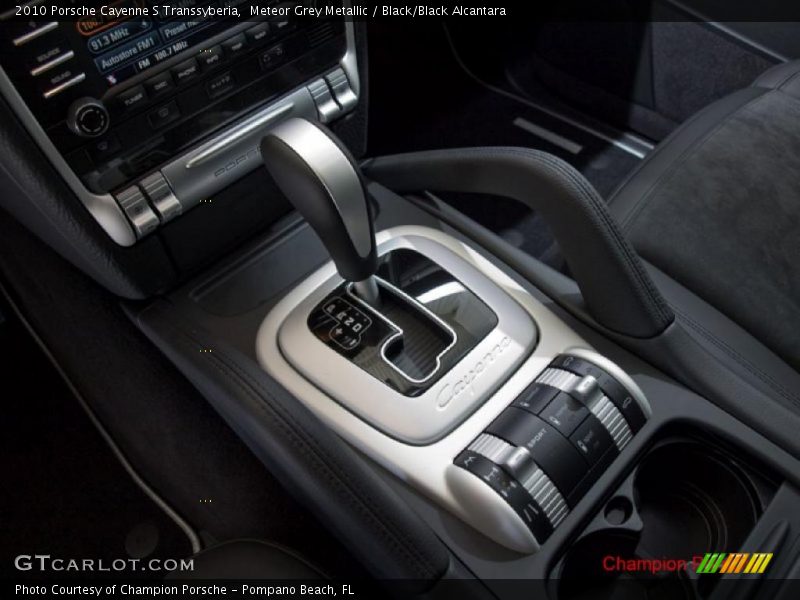 Meteor Grey Metallic / Black/Black Alcantara 2010 Porsche Cayenne S Transsyberia