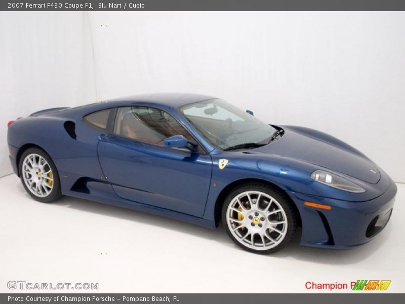 Blu Nart / Cuoio 2007 Ferrari F430 Coupe F1