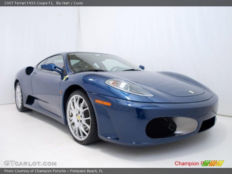 Blu Nart / Cuoio 2007 Ferrari F430 Coupe F1