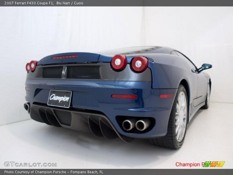 Blu Nart / Cuoio 2007 Ferrari F430 Coupe F1