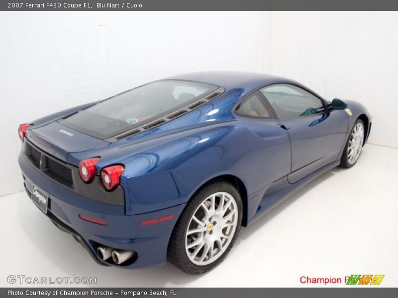 Blu Nart / Cuoio 2007 Ferrari F430 Coupe F1