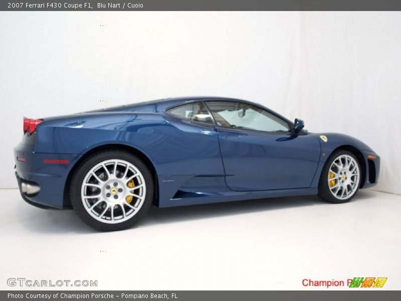Blu Nart / Cuoio 2007 Ferrari F430 Coupe F1