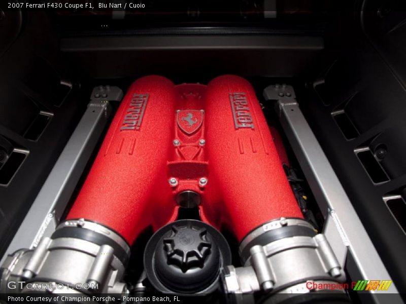 Blu Nart / Cuoio 2007 Ferrari F430 Coupe F1