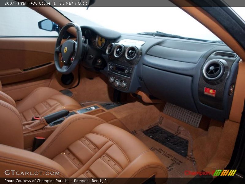 Blu Nart / Cuoio 2007 Ferrari F430 Coupe F1