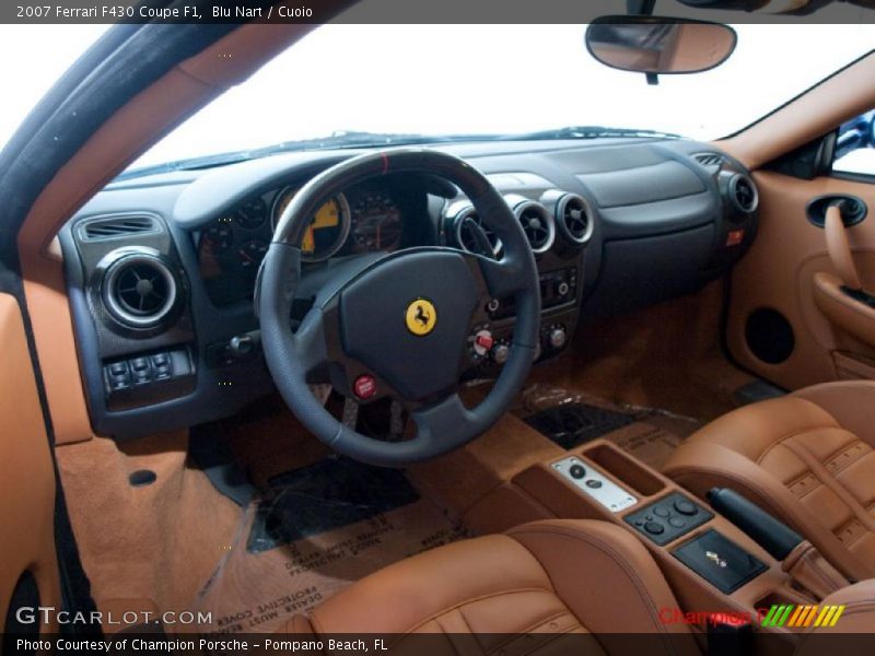 Blu Nart / Cuoio 2007 Ferrari F430 Coupe F1