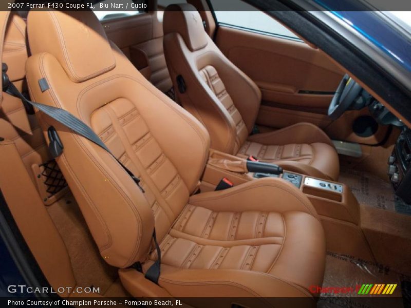 Blu Nart / Cuoio 2007 Ferrari F430 Coupe F1
