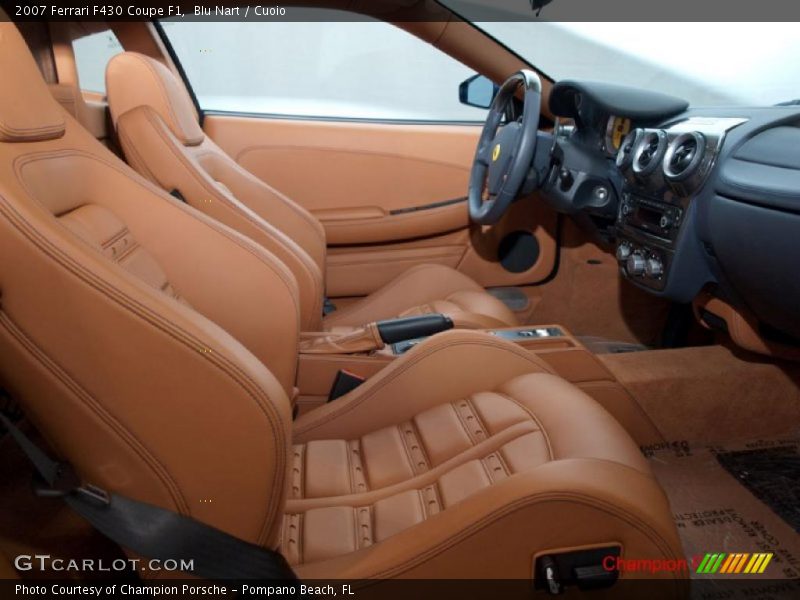 Blu Nart / Cuoio 2007 Ferrari F430 Coupe F1