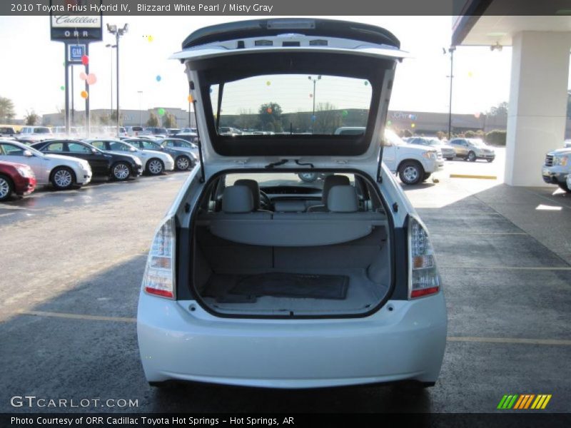 Blizzard White Pearl / Misty Gray 2010 Toyota Prius Hybrid IV