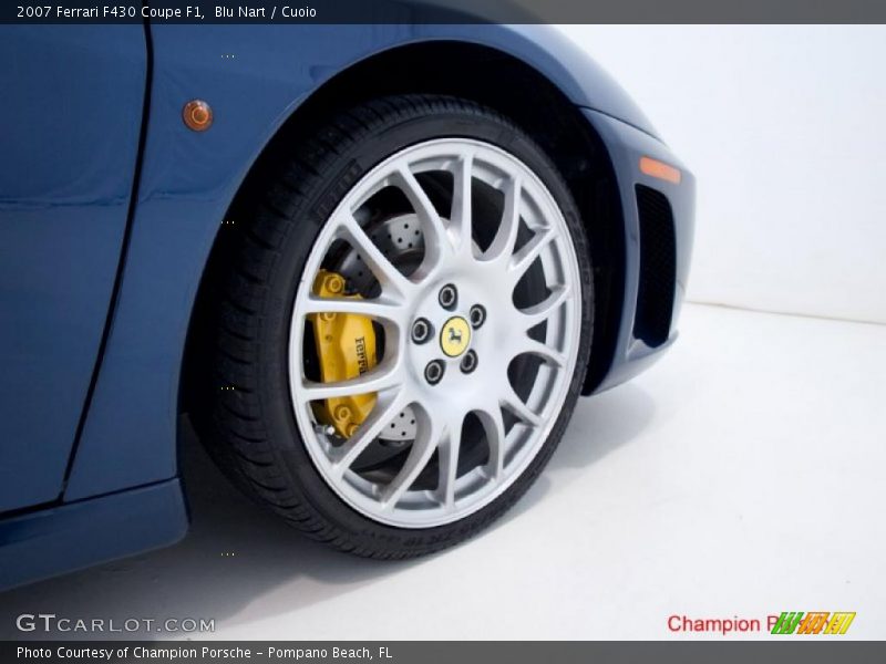 Blu Nart / Cuoio 2007 Ferrari F430 Coupe F1