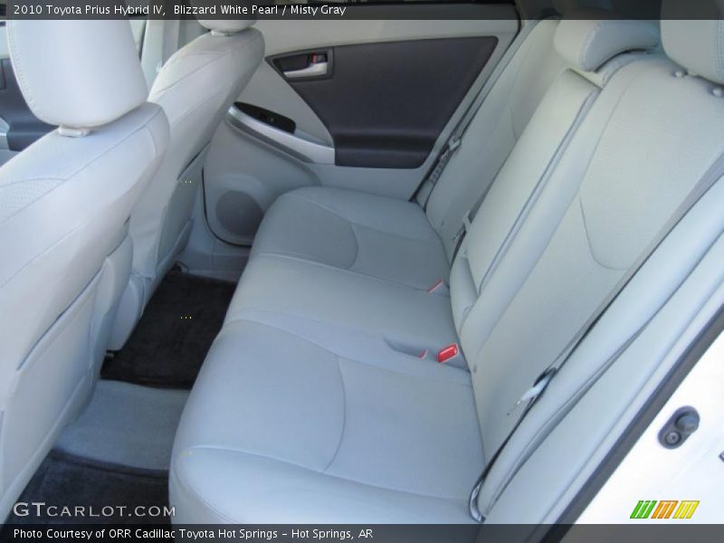Blizzard White Pearl / Misty Gray 2010 Toyota Prius Hybrid IV