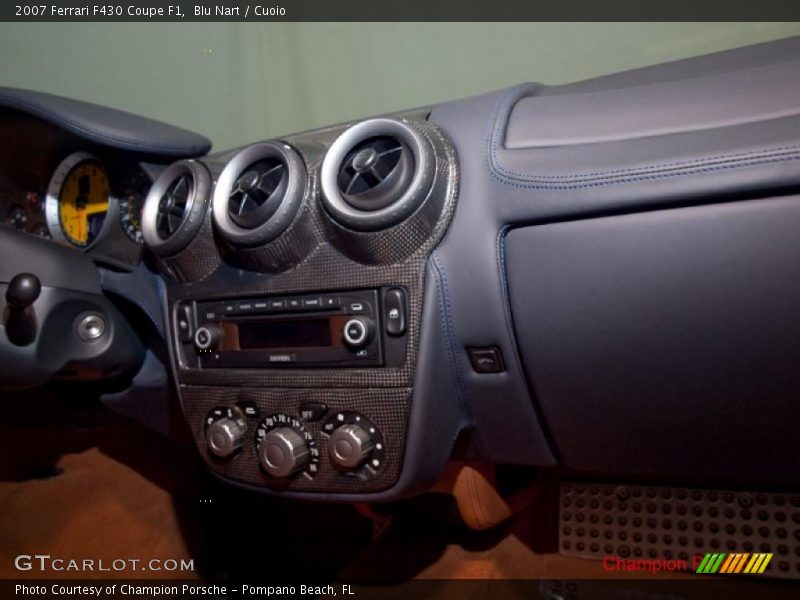 Blu Nart / Cuoio 2007 Ferrari F430 Coupe F1