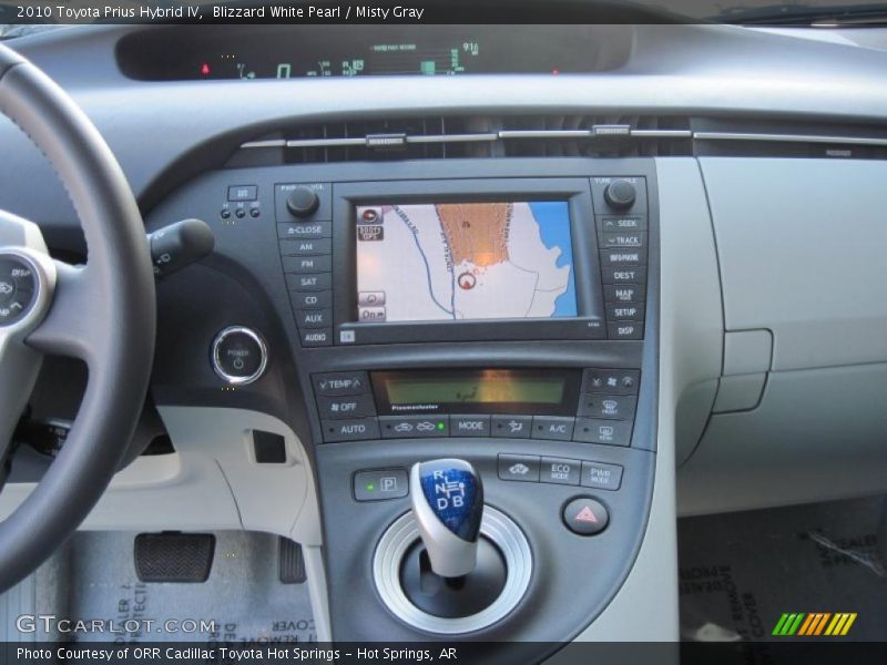 Blizzard White Pearl / Misty Gray 2010 Toyota Prius Hybrid IV