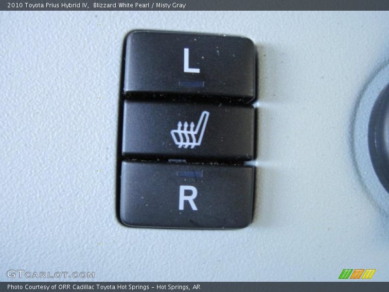 Blizzard White Pearl / Misty Gray 2010 Toyota Prius Hybrid IV