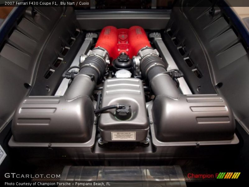 Blu Nart / Cuoio 2007 Ferrari F430 Coupe F1