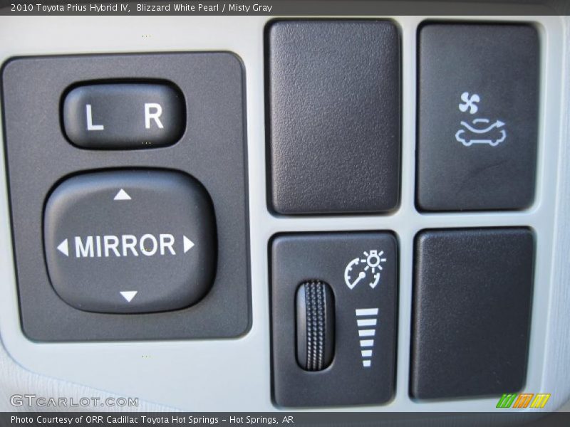 Blizzard White Pearl / Misty Gray 2010 Toyota Prius Hybrid IV