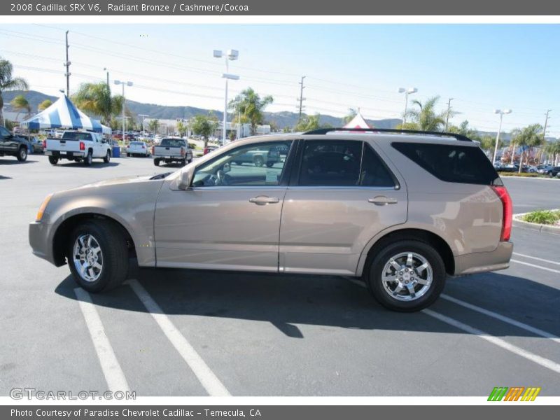 Radiant Bronze / Cashmere/Cocoa 2008 Cadillac SRX V6