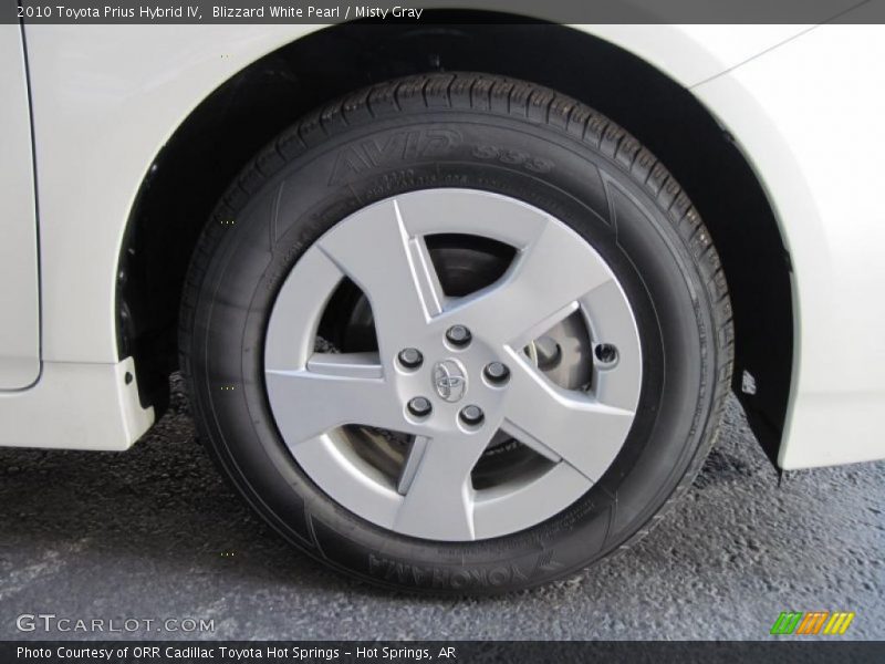 Blizzard White Pearl / Misty Gray 2010 Toyota Prius Hybrid IV