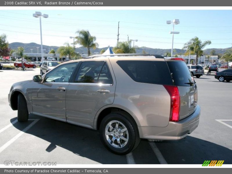 Radiant Bronze / Cashmere/Cocoa 2008 Cadillac SRX V6