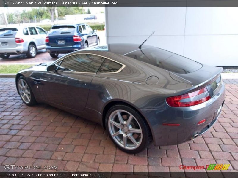 Meteorite Silver / Chancellor Red 2006 Aston Martin V8 Vantage