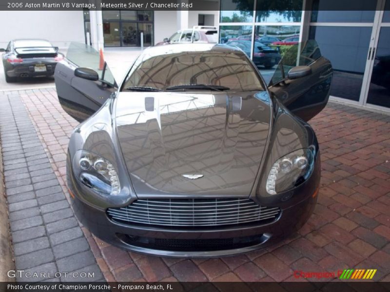 Meteorite Silver / Chancellor Red 2006 Aston Martin V8 Vantage