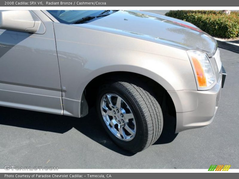 Radiant Bronze / Cashmere/Cocoa 2008 Cadillac SRX V6