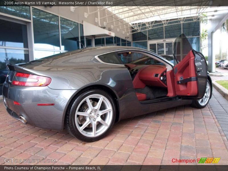 Meteorite Silver / Chancellor Red 2006 Aston Martin V8 Vantage