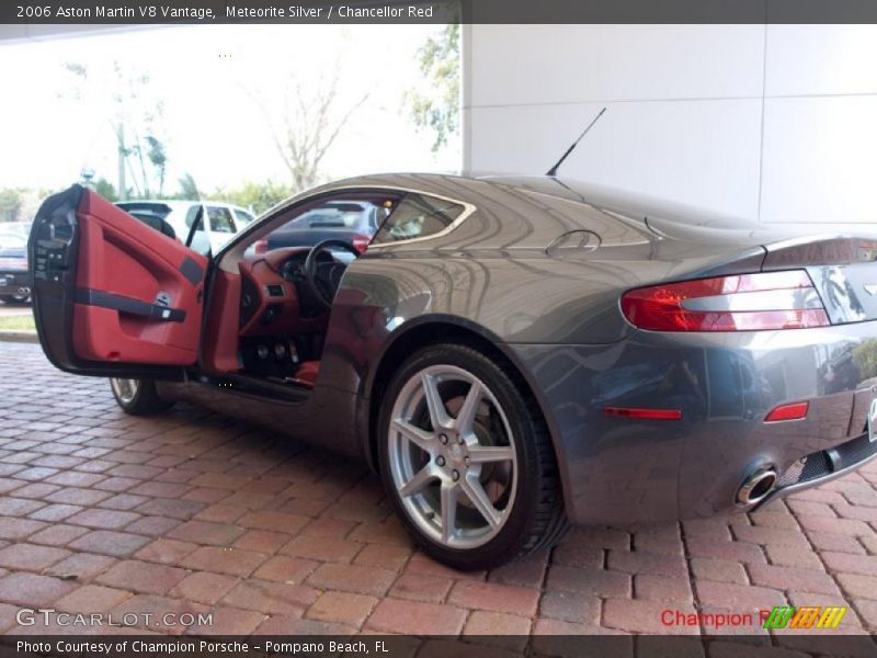 Meteorite Silver / Chancellor Red 2006 Aston Martin V8 Vantage