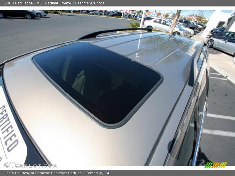 Radiant Bronze / Cashmere/Cocoa 2008 Cadillac SRX V6