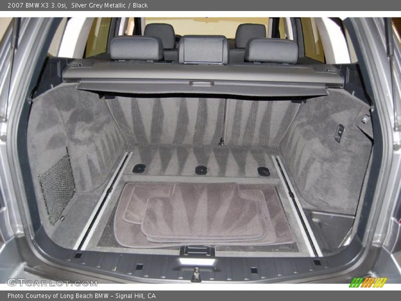 Silver Grey Metallic / Black 2007 BMW X3 3.0si