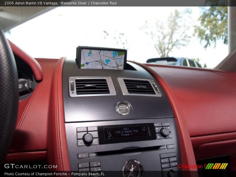 Meteorite Silver / Chancellor Red 2006 Aston Martin V8 Vantage
