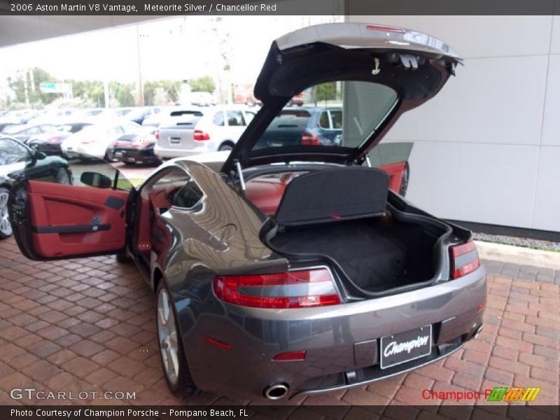 Meteorite Silver / Chancellor Red 2006 Aston Martin V8 Vantage