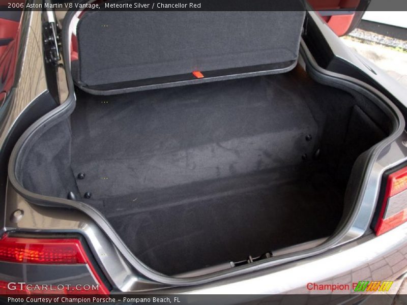 Meteorite Silver / Chancellor Red 2006 Aston Martin V8 Vantage