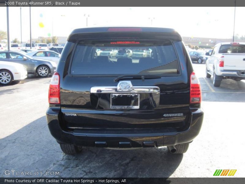 Black / Taupe 2008 Toyota 4Runner SR5