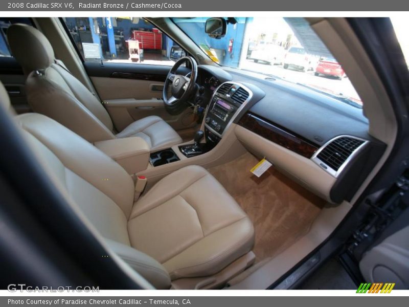 Radiant Bronze / Cashmere/Cocoa 2008 Cadillac SRX V6